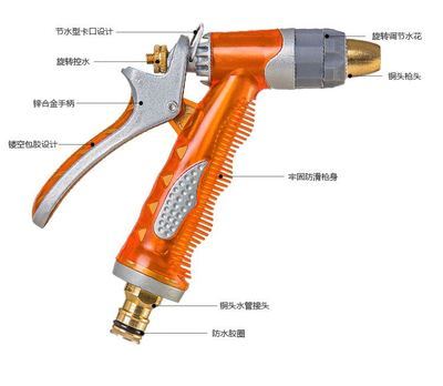 Gabree佳百麗高壓便攜洗車水槍套裝 便捷清潔新體驗(yàn)，全銅泵頭助力高效洗車